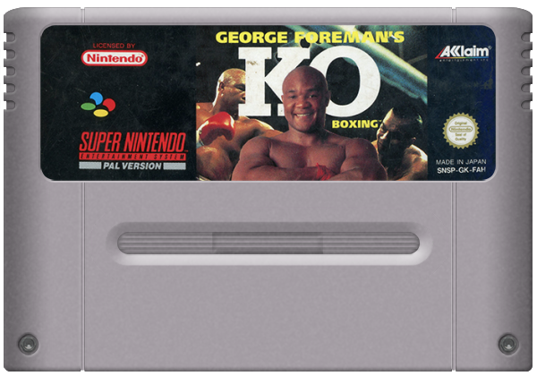 George Foreman's KO Boxing media 7 for Super Nintendo